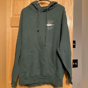 Salty crew green pullover hoodie